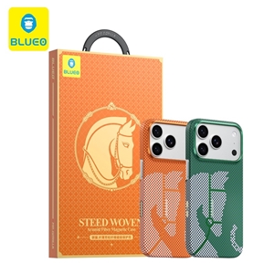 قاب برند بلوئو مدل Blueo Steed Woven Aramid Fiber Magnetic Case مناسب برای Apple iPhone 17 Pro Max