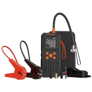 جامپ استارت و پمپ باد پرودو Porodo 4-In-1 Multi-Tool Inflator & Jump Starter PD15KJSPBK