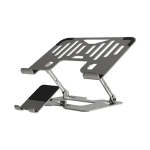 پایه نگهدارنده 2 در 1 لپ‌تاپ و موبایل پرودو Porodo PDHSM09SL