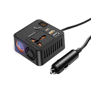اینورتر و مبدل برق خودرو پرودو Porodo Universal AC Power Inverter مناسب برای شارژ و راه‌اندازی انواع لوازم الکترونیکی در سفر