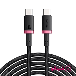 کابل شارژ دو سر تایپ سی 1 متر بیسوس Baseus Dura 240W Charging Data Cable CB000169