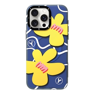 قاب YOUNGKIT یانگکیت Yellow Sunshine Flowery Smile Magsafe Series مناسب برای Apple iPhone 15 Pro Max