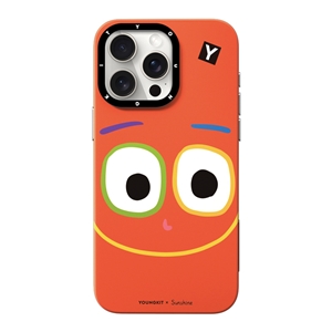 قاب YOUNGKIT یانگکیت Red Sunshine Smiling Eyes Magsafe Series Apple iphone مناسب برای Apple iPhone 14
