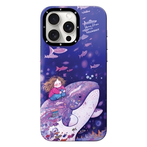 قاب YOUNGKIT یانگکیت Purple Verna Zhao Dreamy Magsafe Series Apple iphone مناسب برای Apple iPhone 12 Pro Max