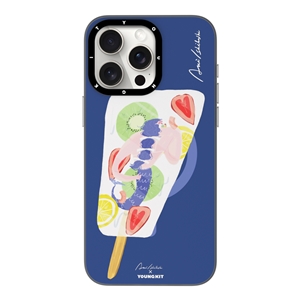قاب YOUNGKIT یانگکیت Purple Aki Ishibashi Summer Magsafe Series مناسب برای Apple iPhone 14 Pro Max