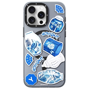 قاب یانگکیت مدل Youngkit Porcelain Blossom magsafe مناسب برای Apple iPhone 15 Pro Max