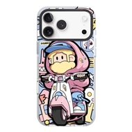 قاب برند OGBRO اوجی برو مدل Cycling Holidays Series مناسب برای Apple iPhone 17