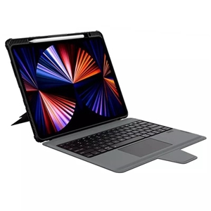 کیف کلاسوری کیبورد دار نیلکین مدل Bumper Combo Keyboard مناسب برای تبلت اپل iPad Air (2022) Air 5 iPad Air 10.9 (2020) iPad Air 4