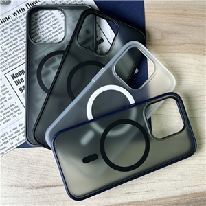 قاب پشت مات مگسیف Magsafe مجیک ماسک Magic Mask دور لنز نازک مناسب برای Apple iPhone 15 Pro