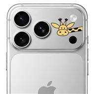 محافظ دور لنز طرح زرافه برند بلو مدل Blueo Invisible Shock-Resistant Lens Protection مناسب برای Apple iPhone 17 Pro Max