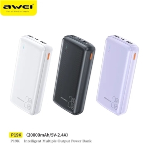 پاوربانک 20000 اوی Awei P19K توان 10 وات