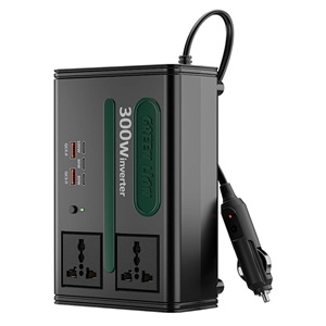 اینورتر خودرو گرین لاین Green Lion GC-300 Car Inverter GNGC300PINBK