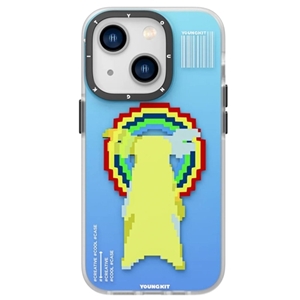 قاب YOUNGKIT یانگکیت مدل Blue Crypto Rabbit Series مناسب برای Apple iPhone 14