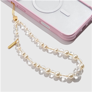 بند یانگ کیت Crystal + Pearl Phone Charm & Card Combo