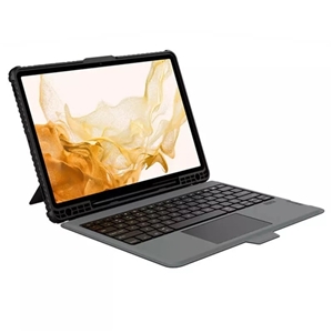کیف کلاسوری کیبورد دار نیلکین مدل Bumper Combo Keyboard مناسب برای تبلت سامسونگ Galaxy Tab S9 Plus