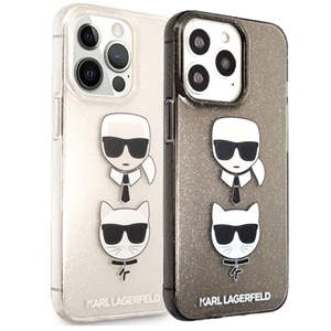 قاب Karl Lagerfeld کارل لاگرفلد اکلیلی اورجینال مدل Karl & Cat مناسب برای Apple iPhone 13 Pro Max