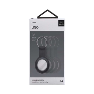 کاور ایر تگ برند یونیک مدل LINO مناسب برای اپل Air Tag بسته 4 عددی