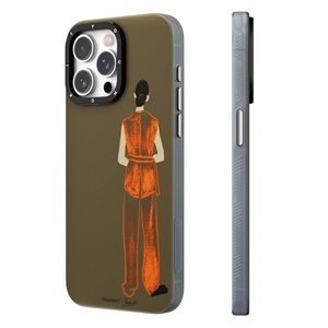 قاب YOUNGKIT یانگکیت Graceful Silhouette Bemice Gentle Orange Magsafe Series مناسب برای Apple iPhone 14 Pro