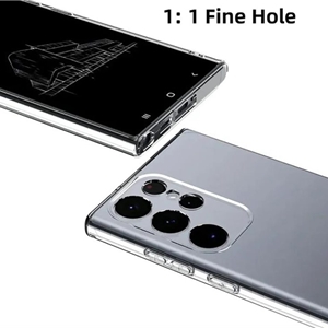کاور اپیکوی مدل Transparent Clear مناسب برای گوشی موبایل سامسونگ Galaxy S24 Ultra
