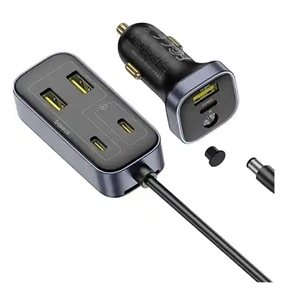 شارژر فندکی 6 پورت 110 وات بیسوس Baseus BackseatPal L1 C00081100121-00