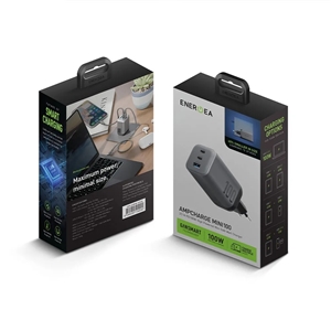 شارژر دیواری گان 100 واتی برند انرژیا مدل AmpCharge Mini