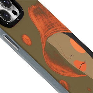 قاب YOUNGKIT یانگکیت مدل Orange Time Bemice Gentle Orange Magsafe Series مناسب برای Apple iPhone 13