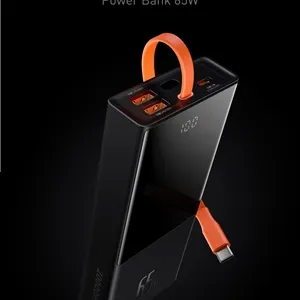 پاور بانک فست شارژ بیسوس 20000 مدل Baseus Elf Digital Display 65W PPJL65C
