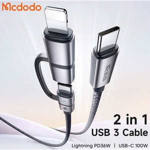 کابل شارژ 2 در 1 مکدودو Mcdodo 2 in 1 USB 3.1 GEN 2 CABLE CA-0450