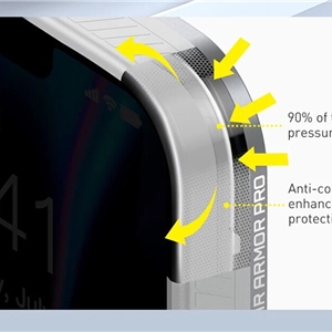 قاب محافظ بیسوس آیفون Apple iPhone 13 Pro Max Baseus Air Armor Crystal Phone Case  ARJT000201