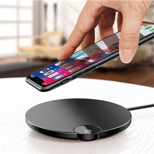 شارژر وایرلس 10 وات بیسوس Baseus Digital LED Display Wireless Charger WXSX-01