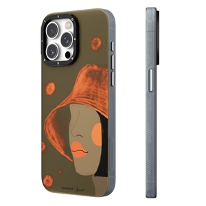 قاب YOUNGKIT یانگکیت مدل Orange Time Bemice Gentle Orange Magsafe Series مناسب برای Apple iPhone 13 Pro