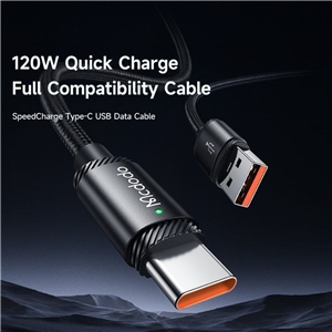 کابل شارژ تایپ سی 120 وات 1.5 متر مک دودو Mcdodo Super Charge Data Cable CA-4730