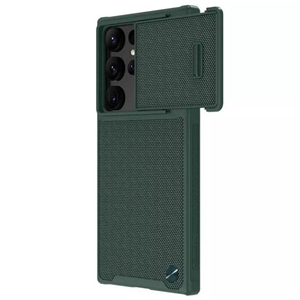 کاور نیلکین مدل Textured Fiber S Case مناسب برای گوشی موبایل سامسونگ Galaxy S23 Ultra