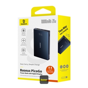 پاوربانک 20 وات 10000 بیسوس Baseus PicoGo Power Bank PPPG-1W20