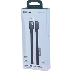 کابل تبدیل USB-A به لایتنینگ گرین لاین Green Lion GNTPE1MA2LBK