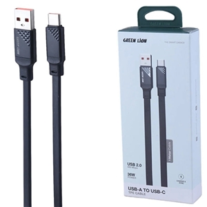 کابل تبدیل USB-A به USB-C گرین لاین Green Lion GNTPE1MA2CBK