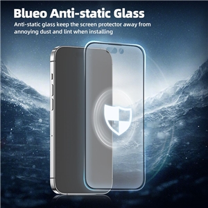 گلس فول BLUEO Full Cover Anti Glare Matte Glass Anti Static مناسب برای Apple iPhone 12 Pro Max