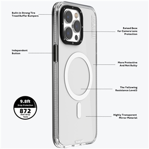 قاب YOUNGKIT یانگکیت  Crystal MagSafe Series مناسب برای Apple iPhone 15 Pro