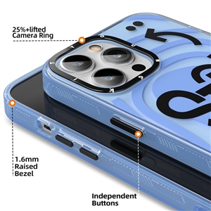 قاب YOUNGKIT یانگکیت Blue Happy Mood Series مناسب برای Apple iPhone 14