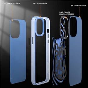 قاب YOUNGKIT یانگکیت Blue Happy Mood Series مناسب برای Apple iPhone 13