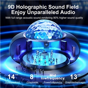 اسپیکر بلوتوث 20 واتی جویروم Joyroom RGB Wireless Speaker JR-MS02