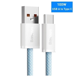 کابل شارژ فست تایپ سی 100 وات 1 متر Baseus Dynamic Series Fast Charging Data Cable USB to Type-C CALD000602