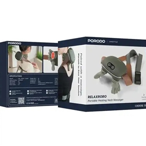 ماساژور گردن و شانه پرودو Porodo Lifestyle RelaxRobo Portable Heating Neck Massager PDLFSTZ012GN