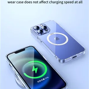 کاور شفاف مگ سیف دار برند توتو مدل AA-176 مناسب برای iPhone 13 Pro Max