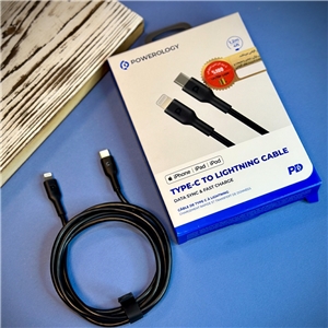 کابل شارژ USB-C To Lightning پاورولوژی Powerology مدل PWCTL1M