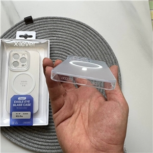 قاب برند ایکس لول مدل X-Level Eagle Eye Glass  پشت مات دور نرم مناسب برای Apple iPhone 15 Pro
