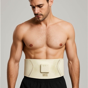 کمربند لاغری همراه با ماساژور الکتریکی اس کی جی Skg Abdominal Fitness Belt GS300