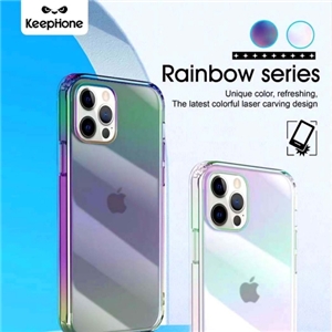قاب KEEPHONE مدل رنگین کمان مناسب برای Apple iPhone 13