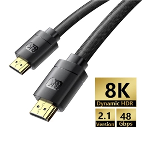 کابل HDMI طول 2 متر 8k بیسوس Baseus 8K HDMI 2.1 Cable CAKGQ-K01