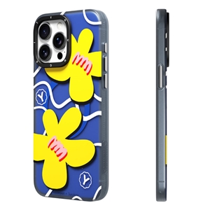قاب YOUNGKIT یانگکیت Yellow Sunshine Flowery Smile Magsafe Series مناسب برای Apple iPhone 14